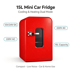 Evercool 15l Electronic Dormitorio Refrigeradores Cosmético Mini Nevera - Product Image 2