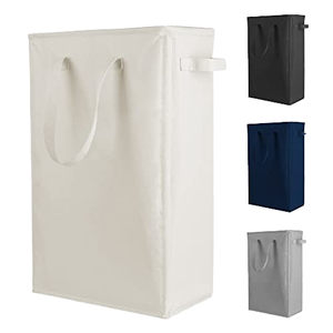 Sellersunion Oxford Slim Foldable Waterproof Laundry <b>Hamper</b> with Handles Lightweight China Made for Household Use - Product Image 1