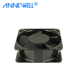 WDF18060 7 дюймов бесшумный осевой вентилятор с большим объемом воздуха, с квадратной рамкой, с двойным шарикоподшипником, 110 В, 230 В, 380 В, вентилятор охлаждения 180 мм - Product Image 4