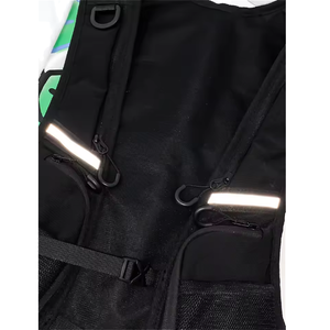 Chaleco Táctico Impermeable de Moda Urbana Hip-Hop para Hombre, Riñonera de Pecho, Mochila Funcional con Bolsillos de Nylon y Cierre de Hebilla - Product Image 6