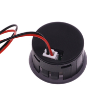 Voltmètre numérique DC5-100V, affichage numérique LED, voltmètre circulaire, voltmètre de voiture, détecteur de tension, testeur, moniteur, panneau