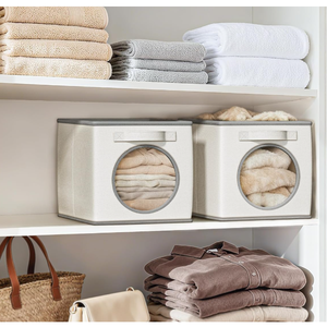 Boîte de <span class=keywords><strong>rangement</strong></span> pliable pour produits pour bébés en tissu Oxford avec étiquette privée personnalisée, boîte de <span class=keywords><strong>rangement</strong></span> carrée pour enfants, organisateur de jouets - Product Image 6