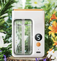 Humidificateur ultrasonique portable avec écran numérique, mural, alimenté par batterie, diffuseur d'huiles essentielles pures pour usage domestique