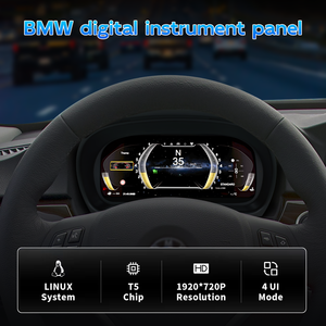 Afficheur numérique du tableau de bord E90/E91/E92/E93, compteur de vitesse, <span class=keywords><strong>Apple</strong></span> CarPlay sans fil, <span class=keywords><strong>Android</strong></span> Auto pour BMW Série 3 - Product Image 2