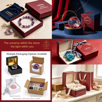 En gros, Ensemble diffuseur d'huiles essentielles en céramique et cristal en forme de sapin de Noël avec pierre diffuseuse, pour la maison et la table, idéal pour les fêtes