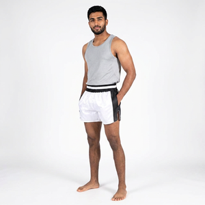 Design Your Own Style Muay Thai Shorts for Unisex Custom Made Logo Design Muay Thai Shorts With Low Moq - Product Image 1