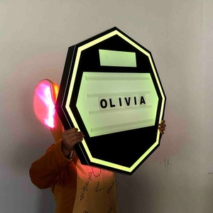 Tùy chỉnh thiết kế logo VIP tin nhắn hiển thị giá glorifier Presenter <span class=keywords><strong>LED</strong></span> chữ marquee Đăng Board cho bar Đảng - Product Image 3