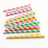 Pailles en papier de fibre de bambou, pailles durables en fibre de canne à sucre, alternatives écologiques pour remplacer les pailles en plastique