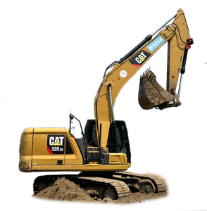 Excavadora Hidráulica Usada Original de Japón, Caterpillar 320GC de 20 Toneladas, Certificación CE, Maquinaria de Excavación de Alto Rendimiento con Rompedor - Product Image 1