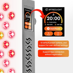 Panneau lumineux LED 1060nm pour salle de sport/spa/salon, appareil de luminothérapie, personnalisable avec 9 longueurs d'onde, panneau de luminothérapie rouge pour <span class=keywords><strong>la</strong></span> santé globale du corps - Product Image 6