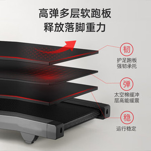 Caminadora Eléctrica Plegable F420 420x1100mm para Uso Doméstico con Pantalla Inteligente y Motor Eléctrico - Product Image 4