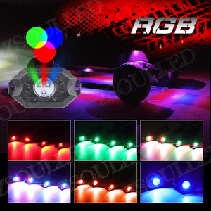 Luces Led Rgb Rock para coche, accesorios de control remoto y aplicación, <span class=keywords><strong>4</strong></span> Pods, 8 Pods, para ATV, SUV, todoterreno, camión - Product Image 2