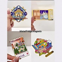 Aimants de réfrigérateur créatifs en bois de Chine, souvenirs touristiques culturels d'attractions emblématiques japonaises, articles cadeaux