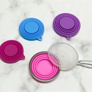 Vaso Plegable de Silicona Portátil para Exteriores, Vaso para Beber con Diseño Impreso de Grado Alimenticio - Product Image 5