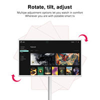 Portable TV Fitness jeu vidéo Android écran tactile tablette 27 32 pouces Mobile Smart 21.5 rotation Pc debout au sol