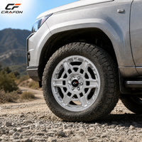 Nouvelles jantes en alliage d'aluminium forgé CF Hubcentric 6x139.7 compatibles avec Prado Hilux pour jantes personnalisées ODM Mesh Design