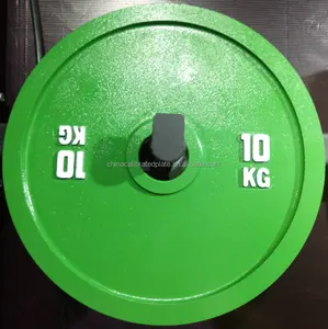 Famous brands supplier Barbell Weight Plate Powerlifting Plates Calibrated Steel Plate