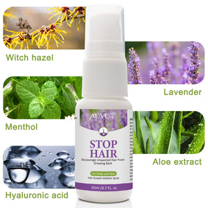 <span class=keywords><strong>ALIVER</strong></span> Spray Épilatoire Naturel Puissant et Indolore, Inhibiteur Permanent de la Croissance des Poils - Product Image 2