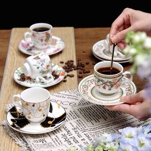Ensemble de tasses à café en céramique 2025, vente chaude en Chine, tasse à expresso avec soucoupe - Product Image 5