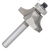 Broca Redonda de Carburo de Tungsteno de Alta Calidad para Router de Madera, Grado Industrial, Vástago de 1/4 y 1/2 Pulgadas, L-N001-1