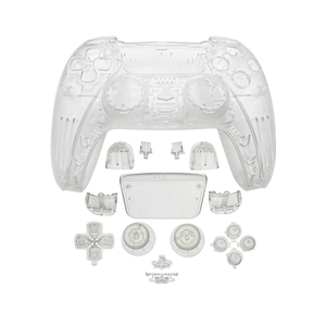 Trong Suốt Cho PS5 Rõ Ràng Front <span class=keywords><strong>Shell</strong></span> Trở Lại Vỏ Rõ Ràng Trang Trí Vỏ Rõ Ràng Đầy Đủ Thiết Lập Nút - Product Image 2