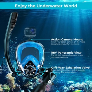 0.5L Mini Scuba <b>Tank</b> Portable <b>Diving</b> Cylinder with Snorkeling Mask 5-10 Min Underwater Breathing 5m Depth - Product Image 2