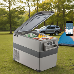Refrigerador Portátil para Auto Vevor de 45L, 12V AC/DC, Compresor de Refrigeración, Control por Aplicación, para Viajes, Camping y Uso Doméstico - Product Image 2
