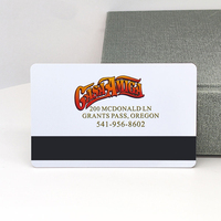 Individuell Bedruckte QR-Code Barcode Geschenkkarten aus Kunststoff PVC mit Hico Loco Magnetstreifen