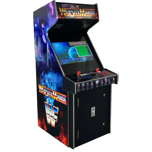 All-In-One LCD Screen Video Game Machine Large Wooden Street Fighter with Metal Construction Focused on Boxing