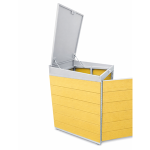 Meilleures ventes : Housse de poubelle décorative pliable et portable en métal pour extérieur, résistante à l'eau, OEM/ODM EDPTBC000 - Product Image 1