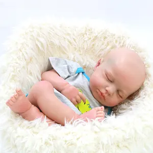 18Inch Can Pee Drink Baby Bebe Dolls Reborn Baby Dolls Soft Solid Silicone Reborn Toddler Baby