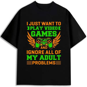 Camiseta de Hombre 100% Algodón, 180 g/m², Manga Corta, Estampada con Patrón, Tela Jersey Antiencogimiento, Camiseta Básica - Product Image 1