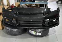 Splitter de pare-chocs avant en fibre de carbone sèche de haute qualité, neuf, avec ajustement parfait pour kit carrosserie style R35 haut de gamme