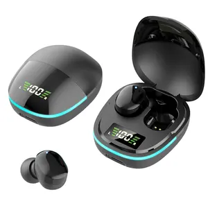 Earbud Nirkabel Bluetooth, Headset Gaming Earphone Suara Stereo Bluetooth