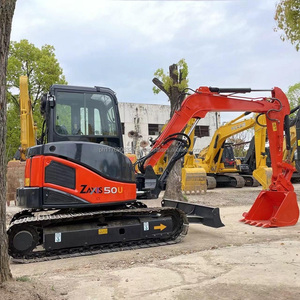 Petite pelleteuse sur chenilles Hitachi ZX50U d'occasion de 5 tonnes/mini pelle hydraulique ZX50 d'occasion Hitachi zx50u ZX 50U 50 - Product Image 5