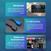 Nouvel Arrivage Double Lecteur Vidéo GPS Android 12.3 Pouces Adas Multimédia pour Land Rover Range Sport 2014-2019 Prend en Charge la Navigation