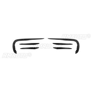 6 Piezas de Fibra de Carbono para Parachoques Delantero, Divisor de Aire, Rejilla de Admisión, Cubierta Decorativa para Mercedes Benz Clase E W211 W212 W213 2017-2020 - Product Image 2