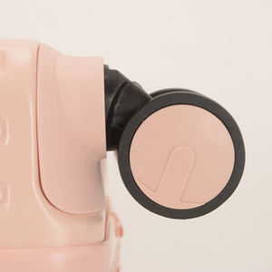 גלגלים שותקת מטען נסיעות ורוד עם סט מנעול zipper 20 "24" 28 "להתאמה אישית יוניסקס לגברים ולנשים קל משקל - Product Image 3