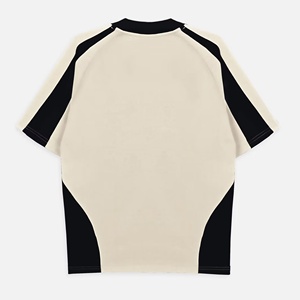 เสื้อยืดผู้ชายผ้าคอตตอนพิมพ์ลายตัวอักษรดิจิตอลสองสีดีไซน์ใหม่ล่าสุดสำหรับ240gsm ดีไซน์แบบผสมผสาน - Product Image 3