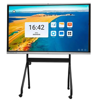 VSTI Carte intelligente interactive LED 4K HD TV 120Hz de 65 pouces avec écran tactile de 20 points pour usage éducatif