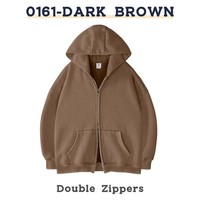 Menerima pesanan OEM dan ODM, Hoodie Pria Oversize Berkualitas Tinggi, Bahan Tebal, Grosir, Custom, 2026