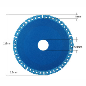 Lame de scie composite multifonctionnelle 100/110/125 mm, lame de scie pour carrelage céramique, disque de coupe pour tuyaux en PVC pour meuleuse d'angle - Product Image 6