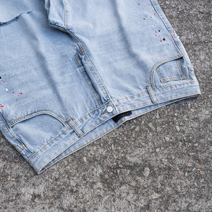 Pantalon personnalisé surdimensionné à imprimé vache en fourrure, sublimation, taille haute, coton, ample, bermuda d'été, pantalon homme, short en cuir pour homme - Product Image 4