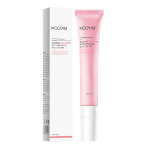 Crème pour les yeux au saumon MOOYAM - Anti-rides et réducteur de cernes - Crème de soin pour les yeux pour tous types de peaux - Utilisation de jour - Product Image 1