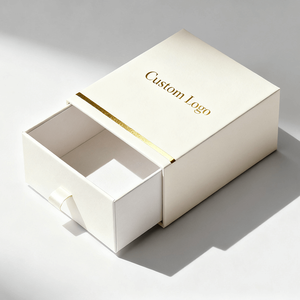 Biểu Tượng Tùy Chỉnh Cứng Nhắc Hộp Quà Tặng Sang Trọng Cho Nước Hoa Tái Chế Trượt Các Tông Ngăn Kéo Matt Cán - Product Image 3