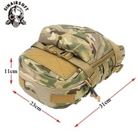Mini Taktischer Wasser-Rucksack Trinkblase Wasserbehälter MOLLE Hydratationspack für Taktische Weste