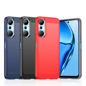 Ударопрочный чехол для <span class=keywords><strong>Infinix</strong></span> Hot 12 Play Hot 12 Pro Hot 20 Play Hot 20i 20S силиконовый защитный чехол для телефона из углеродного волокна - Product Image 1