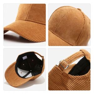 Custom Own logo Cap Adjustable Corduroy Hat With Brand a <b>Frame</b> <b>Embroidery</b> European Corduroy 6 Panels Baseball Cap - Product Image 4