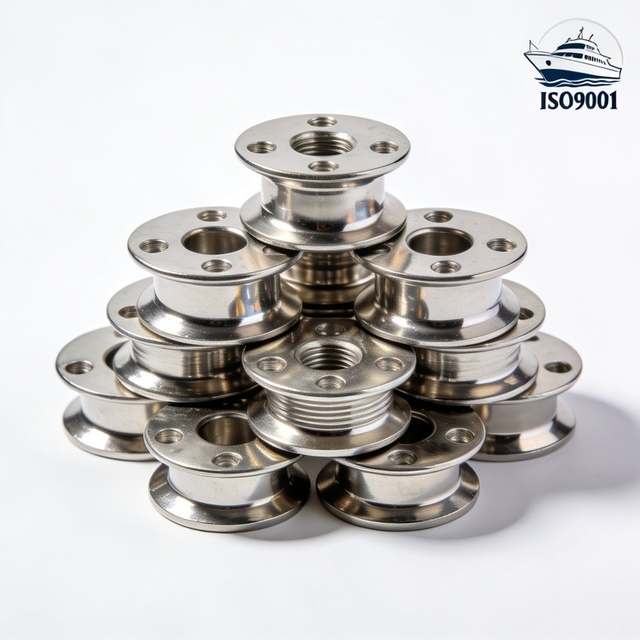 Marine Sailboat Hardware Accessories Custom Stainless Steel Boat Parts with CNC Machining and Wire EDM for Yacht Ship Repair
