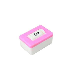 Le parieur de mahjong rose personnalisé de 43mm pour les accessoires de mahjong américains peut personnaliser la couleur et le logo - Product Image 4